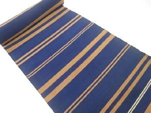 アンティーク　綴れ横段織出し八寸帯地反物